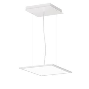 LED-Pendelarmatuur 4000K 27W DALI Opaalwitte diffuser
