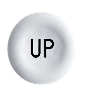 Kapje ronde drukknop 22mmUP" Wit XAL/XB4/XB20 VVE=10