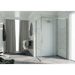 Riga 2p+f 147 re verst.147.5-149cm helder glas br. inox