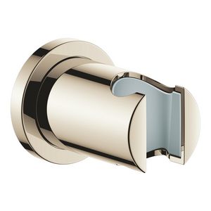 Rainshower wandhouder nickel rond