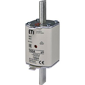 Zekering 690V 160A NH1 gG VVE=3