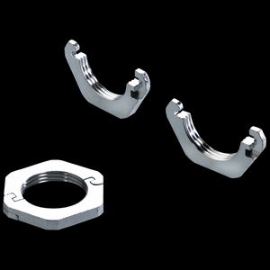 Deelbare contramoer verzinkt M25x1,5 GGM 225 Zn