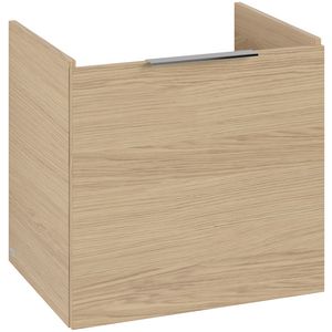 Wastafelonder. ARCHITECTURA 550x520x420mm Nordic Oak B88800VJ greep alu. glans