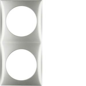 Afdekraam 2-v berker Integro chroom