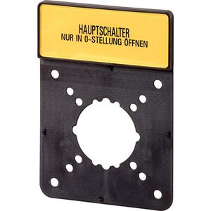 Klemmen met schild hoofdschakelaar ZFS(DE)-P5 (taal Duits)
