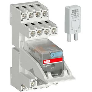 Insteekrelais 4c/o A1-A2=230VAC 1SVR405613R3011 VVE=10