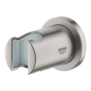 Rainshower wandhouder supersteel (rvs look) incl. rond.rozet