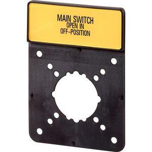 Klemmen met schild hoofdschakelaar ZFS(EN)-P5 (taal Engels)