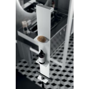 Frame planchet 12cm+wisserhouder+ haak v. glaswand matchroom