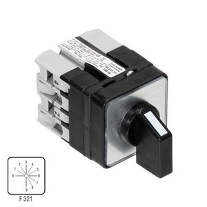 Codeerschakelaar 10A 4-Gats Frontmontage BCD code 0-9