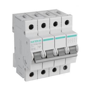 Installatieautomaat 3p+n B-karakteristiek 16A 10kA