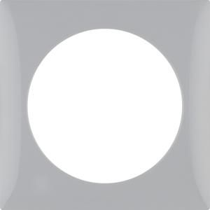 Afdekraam 1-v berker Integro flow grijs glans