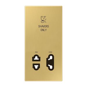 Afdekking LS-messing klassiek voor scheer wcd.