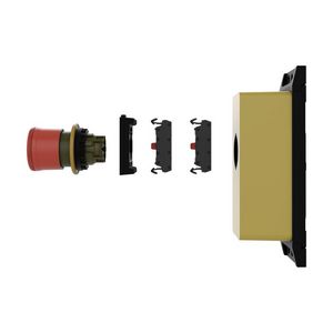 NOOD-UIT-knop M22-PV30-2FK01-FIY1-BVP