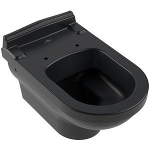 Wandcloset diepspoel Hommage 370x600mm Pure Black CeramicPlus (excl. zitting)
