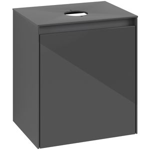 Wastafelonderkast Collaro 500x548x380mm Glossy Grey C14800FP