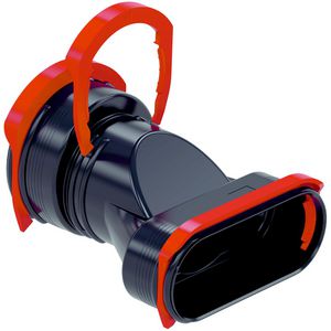 Overgangsstuk ComfoFit  Flat 51 naar ComfoTube 90 RLC