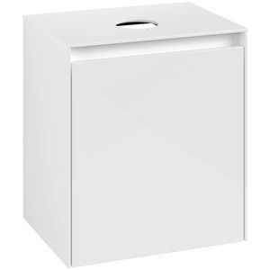 Wastafelonderkast Collaro 500x548x380mm Glossy White C14800DH