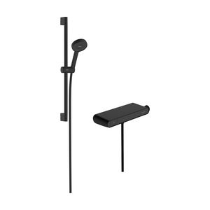 Activera Select S Opbouw doucheset 95 2 straalsoorten EcoSmart met EcoStat Fine en glijstang 65cm Mat zwart