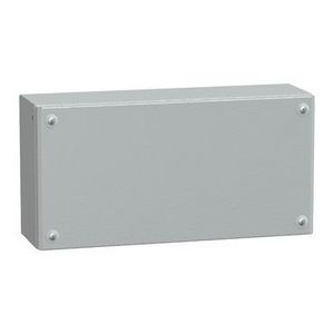 IndustriEle doos Volle deur 200x400x120mm IP66 IK10 Metaal -