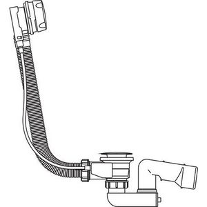 Badoverloopcombinatie 975mm