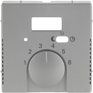 Centraalplaat afd v inb thermostaat 1095/96UTA pure-rvs (1795 TA-866)