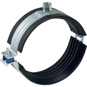 Silent-Pro pijpbeugel met inlage M8 / M10 75mm