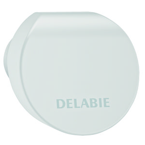 Kledinghaak aluminium mat wit