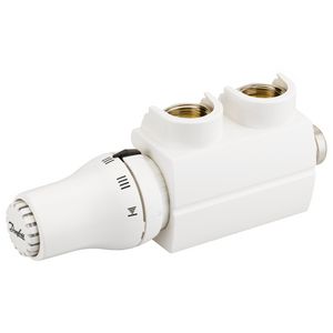 Onderblok VHS-X design set wit (RAL9016) haaks