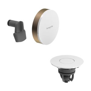 Badafvoercombinatie Exafill kleurset Brushed Bronze