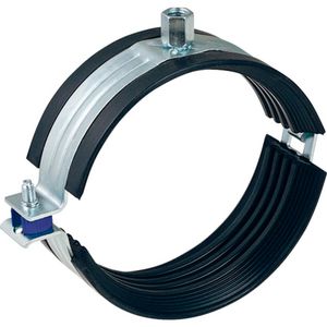 Silent-Pro pijpbeugel met inlage M10 / M12 160mm