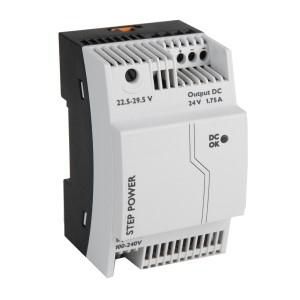 Voeding Steppower 230/24Vdc 1,75A