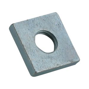 BIS schuifmoer vierkant 25x25mm d=5mm M10 verzinkt VVE=50