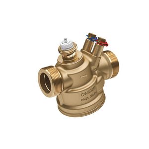 Drukgecomp. regelafsluiter AB-QM 4.0 DN32 1.1/4"bt.dr. 3600l/h met meetnippels Danfoss