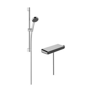Activera Select S Opbouw doucheset 95 2 straalsoorten EcoSmart met EcoStat Fine en glijstang 65cm chroom