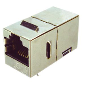 Doos a 5st. Keystone RJ-45 Cat5esnap-in koppeldeel afgesch.