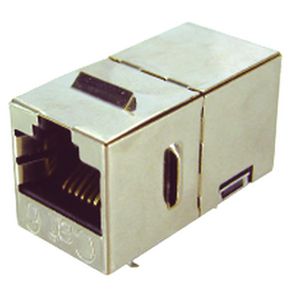 Doos a 5st. Keystone RJ-45 Cat6 snap-in koppeldeel afgesch.