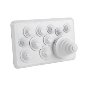 Dispo invoerplaat 11x tule divers