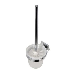 Closetborstelgarnituur wandmodel chroom STANDARD