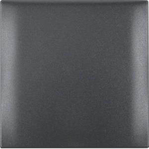 Afdekraam 1-v met klapdeksel berker Integro antraciet