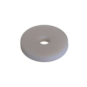 Kraanschijf 1" 28x5x4mm wit PTFE VVE=10