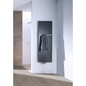 CV-radiator FIna Lean Bar 1500x500mm wit RAL9016 incl. handdoekbeugel