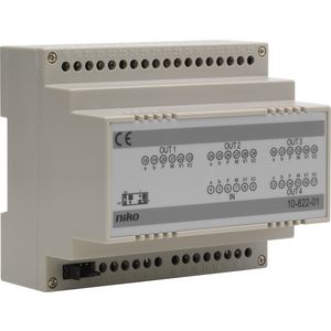 Toegangscontrole - modulaire splitter opsplitsen 4 leidingen