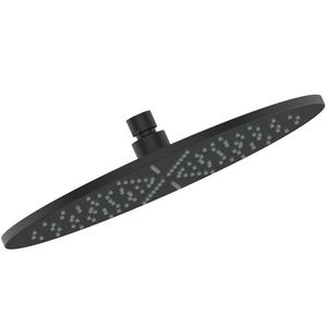 Hoofddouche rond 300mm silk black Idealrain