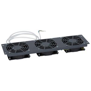 Ventilatieplaat in dak/bodem incl. 3 ventilatoren LCS2