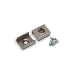 Zak a 2st. Montageclip voor Profiel 10 op-en inbouw inox Z2