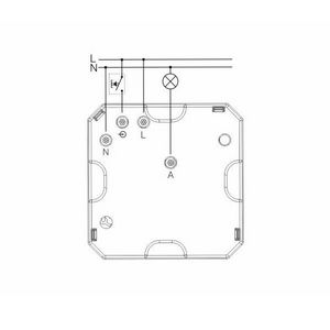 Bluetooth mini inbouw multifunctioneel 1 kanaal schakelaar