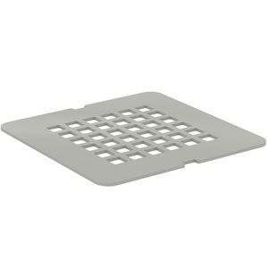 Ultra Flat Solid afdekrooster v.douchevloer grijs