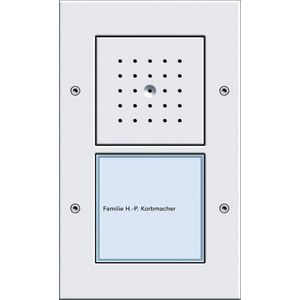 deurstation OB 1-v Deurcommunicatie zuiver wit