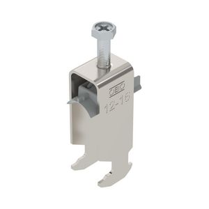 Beugelklem 2056 2-vdg 12-16mm rvs A2 1.4301 blank VVE=50